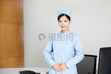 醫(yī)院前臺女護士形象