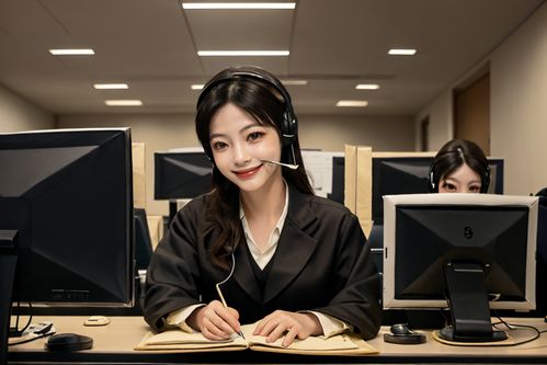 業(yè)務(wù)員女性客服人物肖像攝影圖 攝影圖 下載至來(lái)源處
