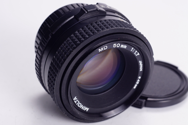 美能達(dá) MINOLTA MD 50/1.7 后期標(biāo)準(zhǔn)鏡頭 X700 XD 等使用可轉(zhuǎn)接FE